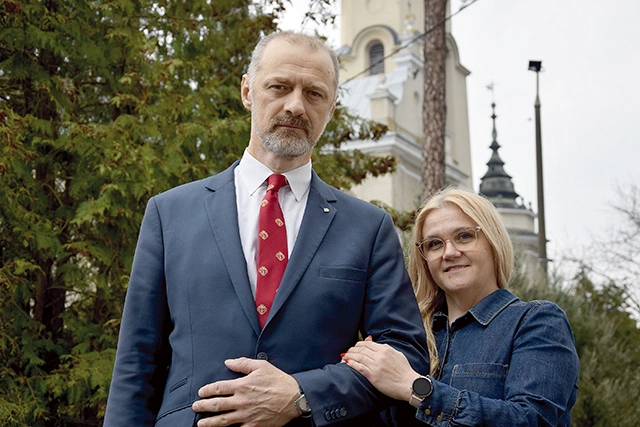 W spotkaniu uczestniczyli Artur i Monika Weredowie.