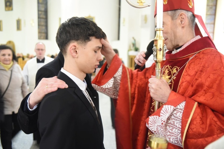 Bierzmowanie u bł. Karoliny w Tarnowie