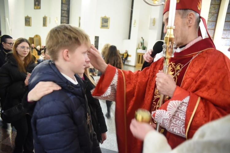 Bierzmowanie u bł. Karoliny w Tarnowie