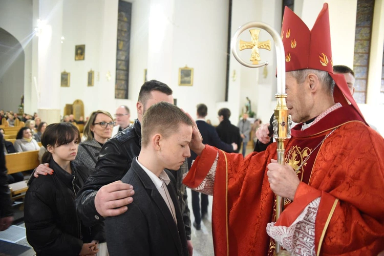 Bierzmowanie u bł. Karoliny w Tarnowie