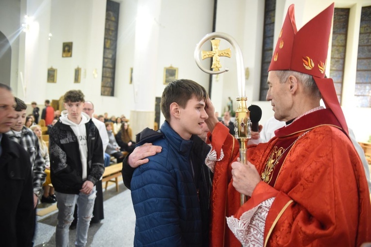 Bierzmowanie u bł. Karoliny w Tarnowie