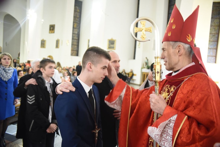 Bierzmowanie u bł. Karoliny w Tarnowie