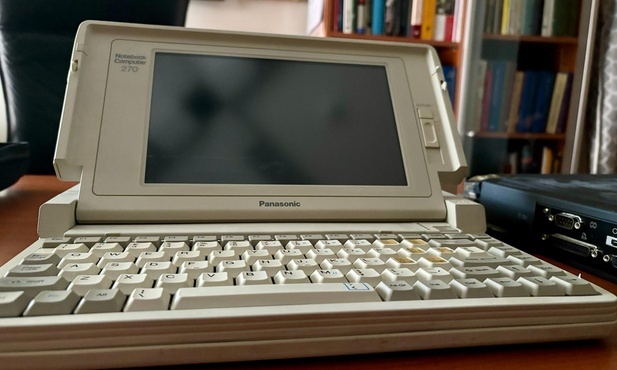Komputer, z któego korzystał Jan Paweł II.