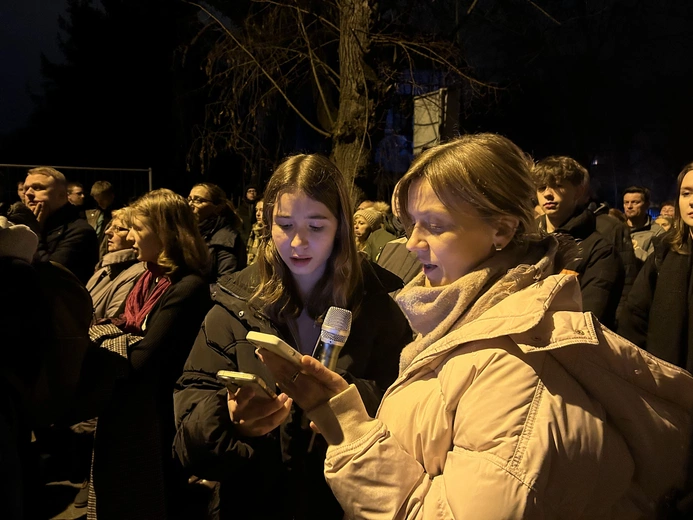 Droga Krzyżowa ulicami osiedla Krzyki we Wrocławiu