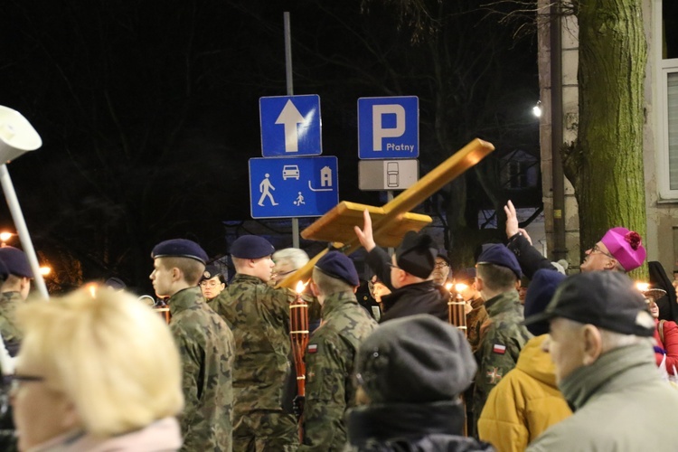 Płock. Droga Krzyżowa na Starym Mieście