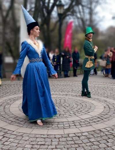 Happening Baletu Cracovia Danza - śladami Królowej Jadwigi