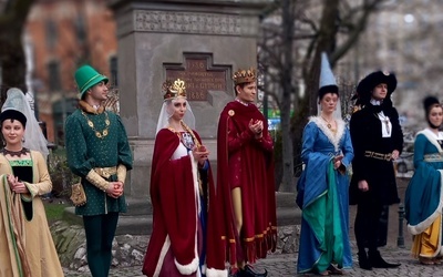 Happening Baletu Cracovia Danza - śladami Królowej Jadwigi