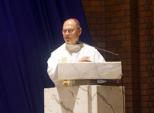 Eucharystia i spotkanie z abp. Rino Fisichellą