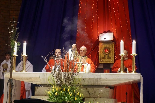 Eucharystia i spotkanie z abp. Rino Fisichellą
