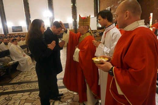 Eucharystia i spotkanie z abp. Rino Fisichellą