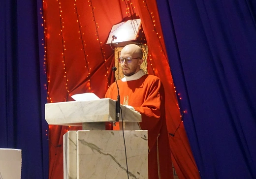 Eucharystia i spotkanie z abp. Rino Fisichellą