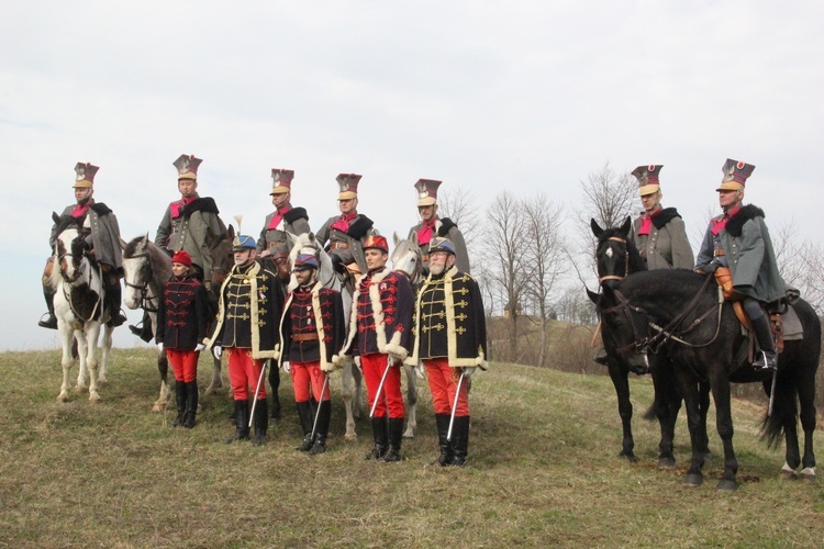 Tęgoborze. Pomnik dla mieszkańców Zawadki