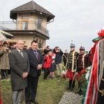 Tęgoborze. Pomnik dla mieszkańców Zawadki