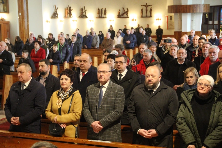 Tęgoborze. Pomnik dla mieszkańców Zawadki