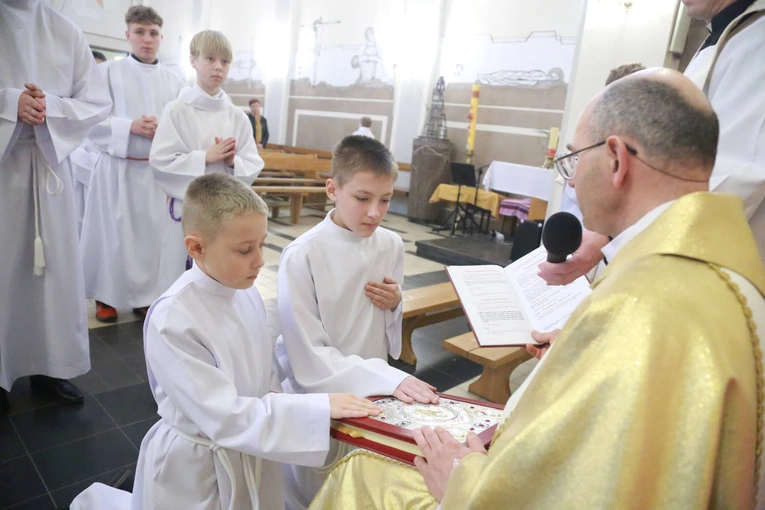 Błogosławieństwo lektorów w Korzennej