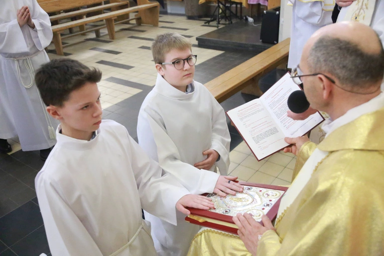 Błogosławieństwo lektorów w Korzennej