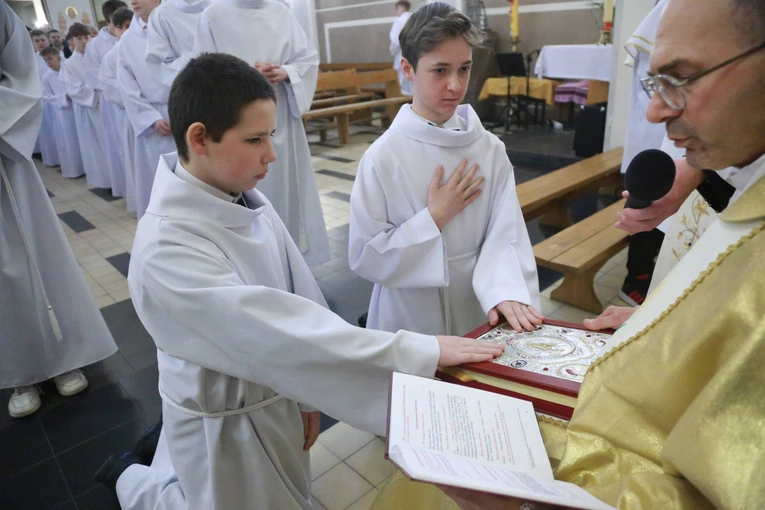 Błogosławieństwo lektorów w Korzennej