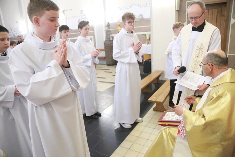 Błogosławieństwo lektorów w Korzennej