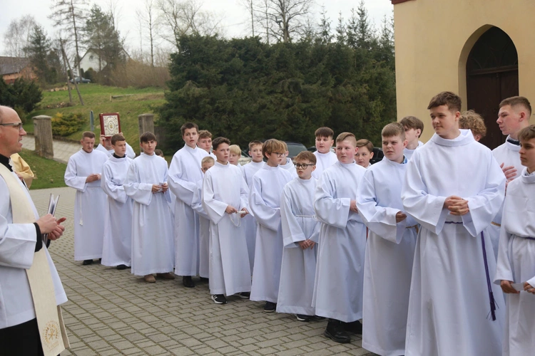 Błogosławieństwo lektorów w Korzennej