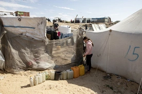 S. Pina z Kairu: w oczach dzieci z Gazy widać wiele strachu i smutku