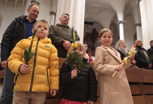 Niedziela Palmowa w katowickiej katedrze