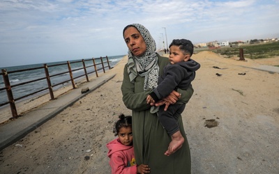 S. Pina z Kairu: W oczach dzieci z Gazy widać wiele strachu i smutku