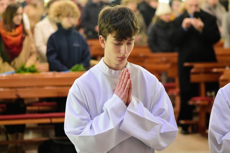 Służba liturgiczna parafii Chrystusa Odkupiciela Człowieka w Olsztynie