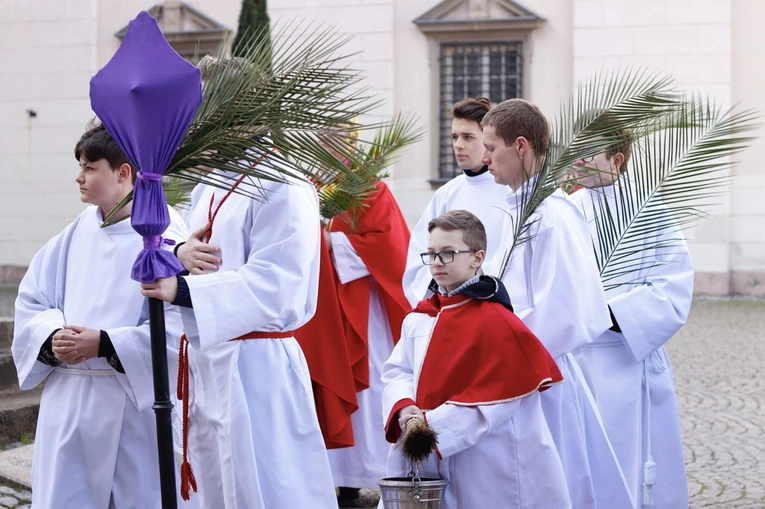 Niedziela Palmowa w świdnickiej katedrze