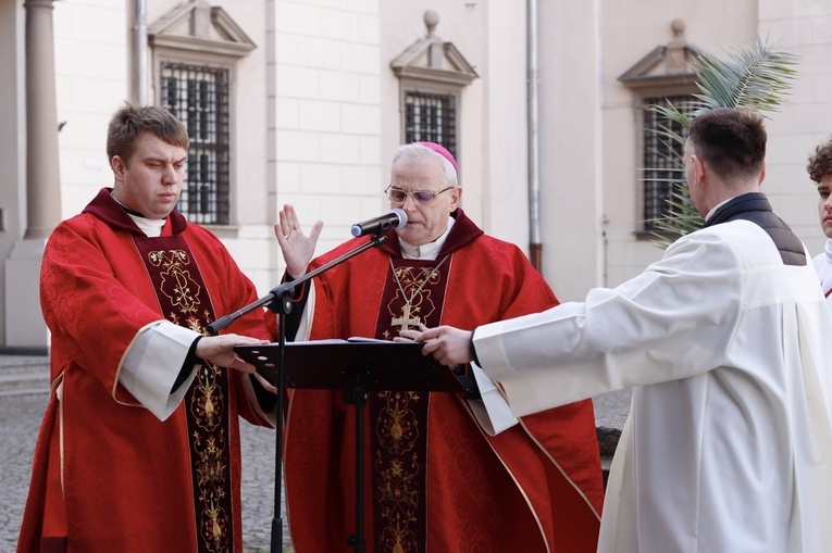 Niedziela Palmowa w świdnickiej katedrze