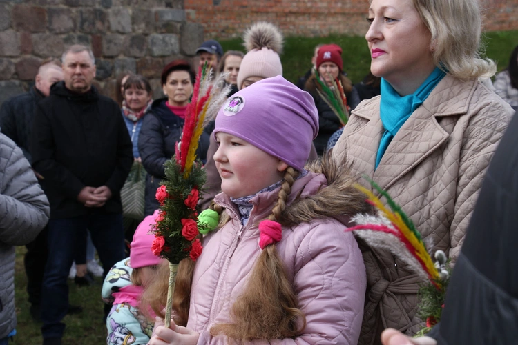 Płock. Niedziela Palmowa w katedrze