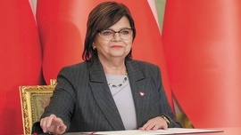 Minister zdrowia Izabela Leszczyna.