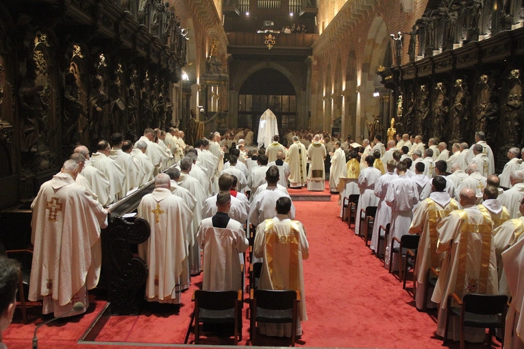 Msza Krzyżma we Wrocławiu 2024