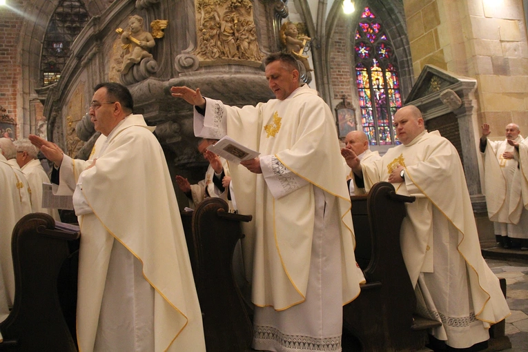 Msza Krzyżma we Wrocławiu 2024