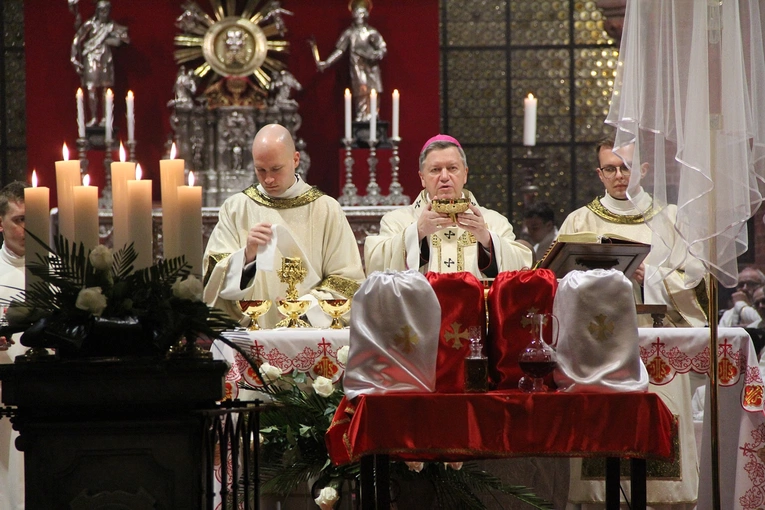 Msza Krzyżma we Wrocławiu 2024