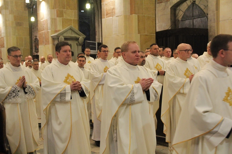 Msza Krzyżma we Wrocławiu 2024