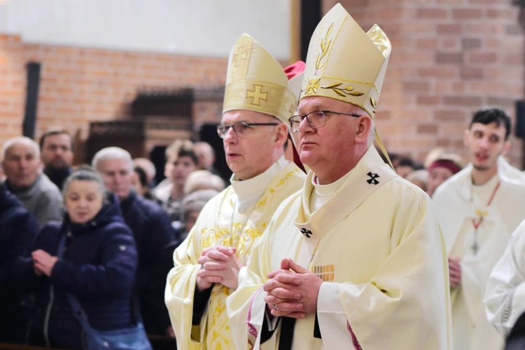 Msza Wieczerzy Pańskiej - konkatedra św. Jakuba w Olsztynie