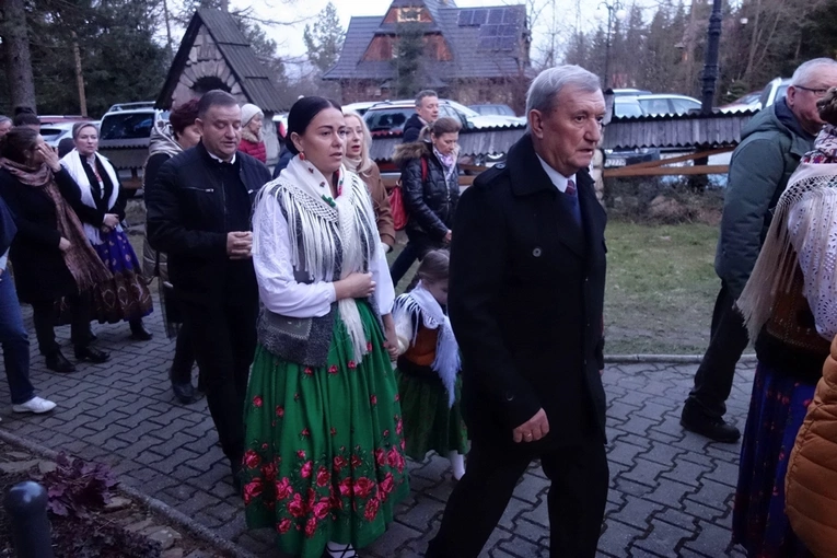 Procesja rezurekcyjna w Kościelisku 