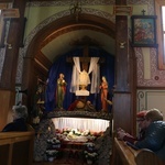 Łętowo. Grób Pański w parafii pw. św. Jana Chrzciciela