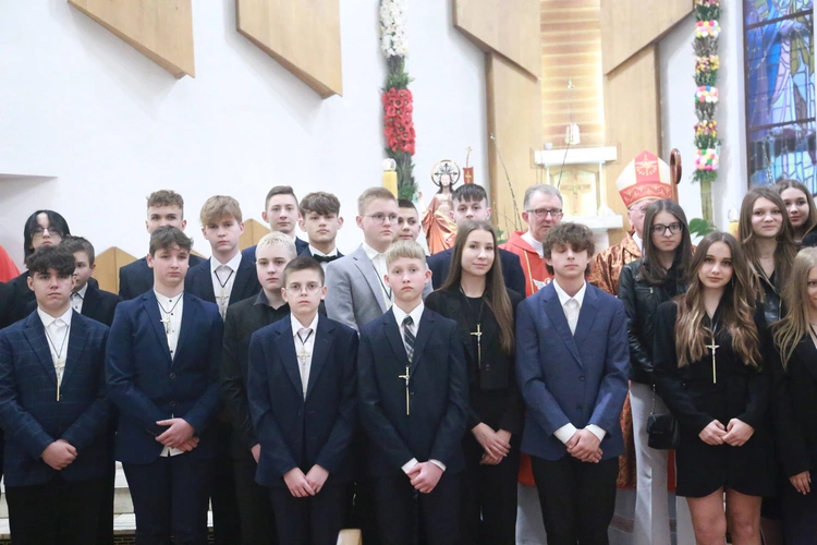 Bierzmowanie w Łososinie Dolnej 2024