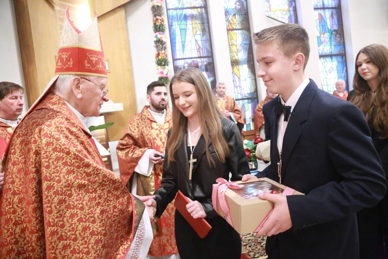 Bierzmowanie w Łososinie Dolnej 2024