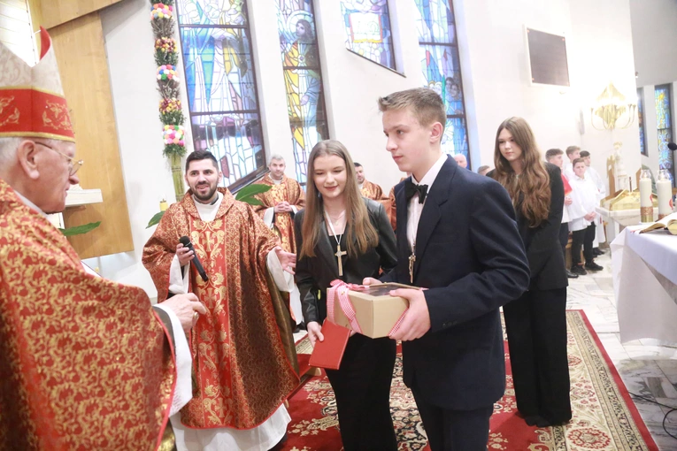 Bierzmowanie w Łososinie Dolnej 2024