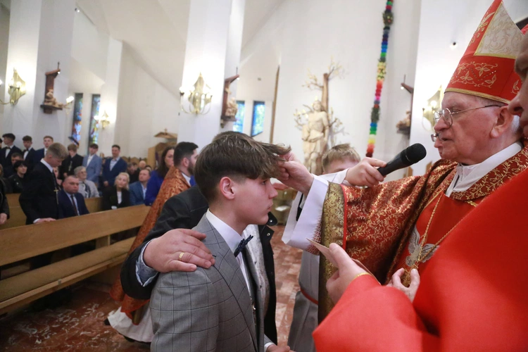 Bierzmowanie w Łososinie Dolnej 2024