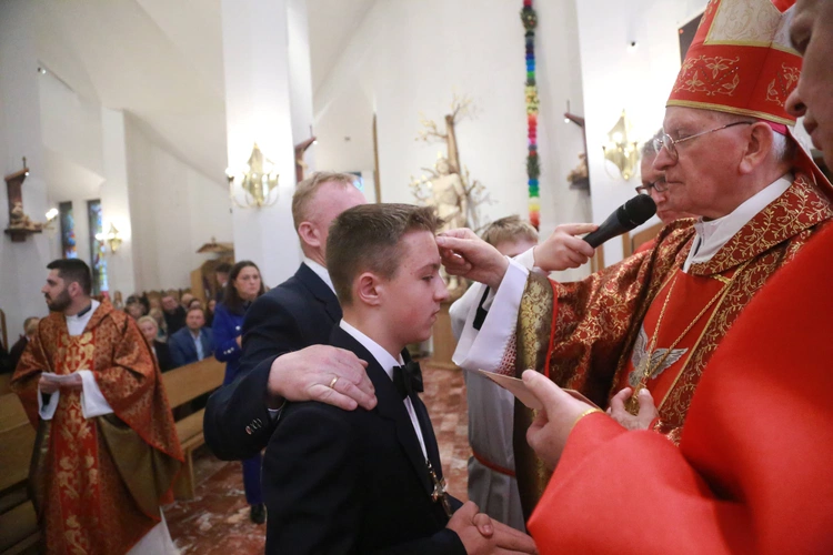 Bierzmowanie w Łososinie Dolnej 2024