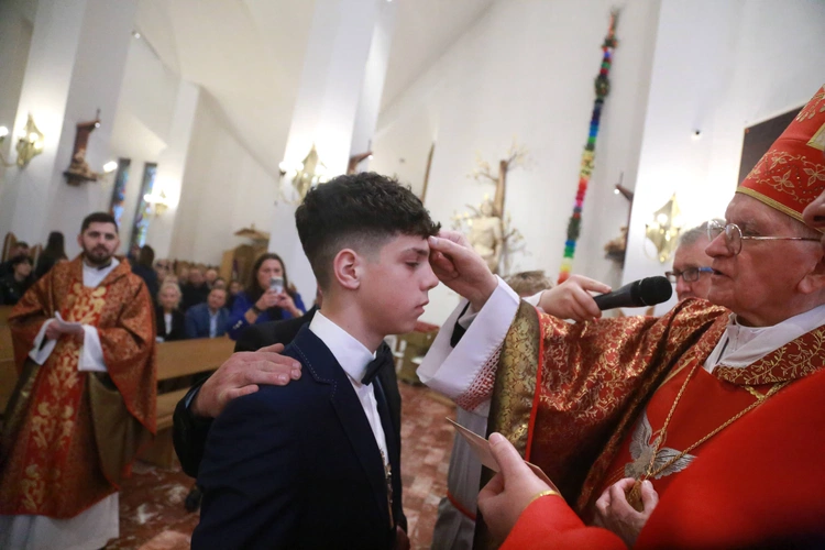 Bierzmowanie w Łososinie Dolnej 2024