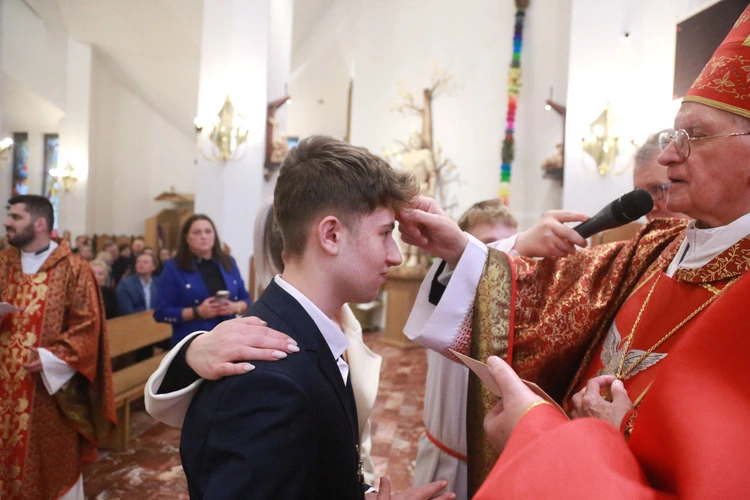 Bierzmowanie w Łososinie Dolnej 2024