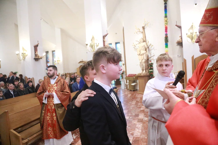 Bierzmowanie w Łososinie Dolnej 2024