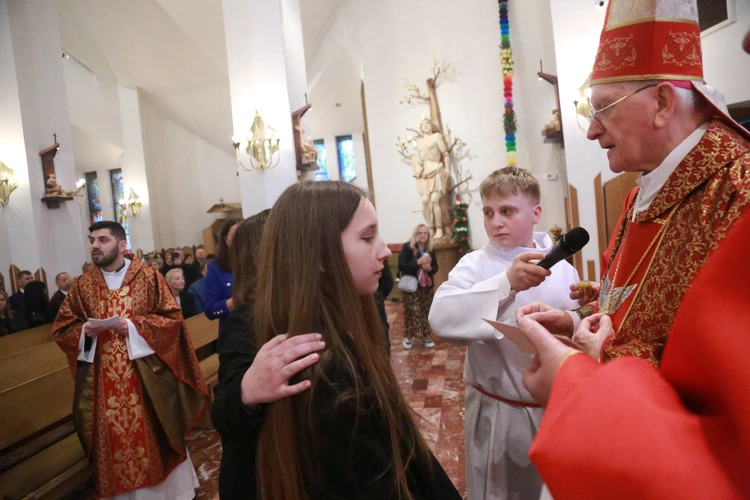 Bierzmowanie w Łososinie Dolnej 2024