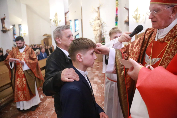 Bierzmowanie w Łososinie Dolnej 2024