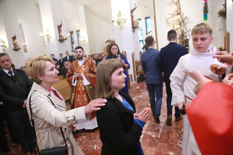 Bierzmowanie w Łososinie Dolnej 2024