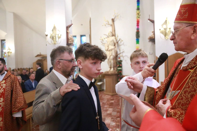 Bierzmowanie w Łososinie Dolnej 2024